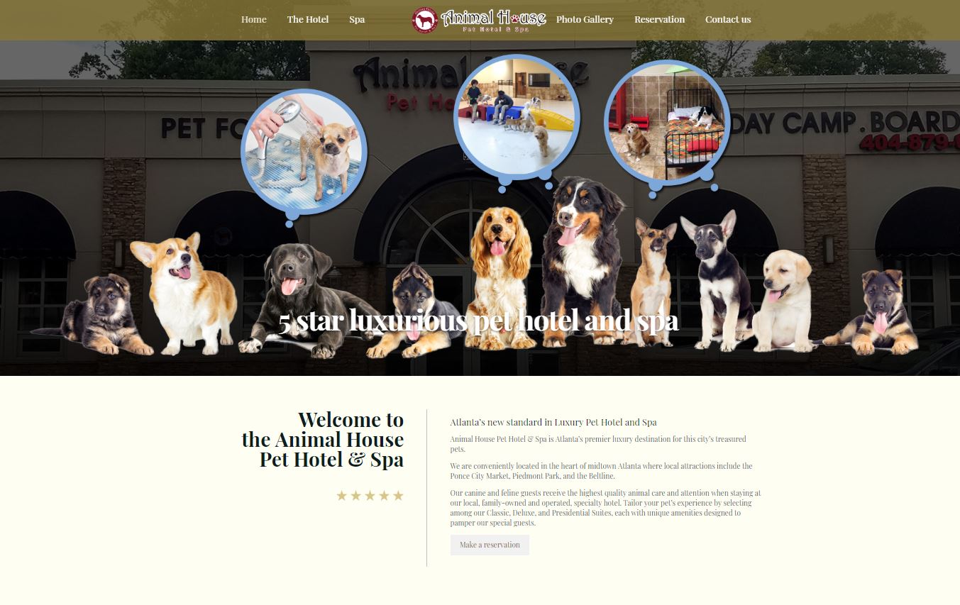 animal house pet hotel